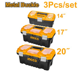 ხელსაწყოების ყუთის 3 ცალიანი კომპლექტი INGCO PBXK0302 (14"17"20")iMart.ge