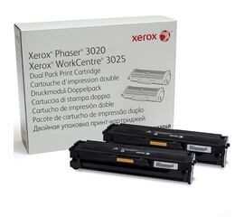 კარტრიჯი XEROX 106R03048 TONER CARTRIDGE DUAL PACK BLACK, PHASER 3020, 3025, WORKCENTRE 3025  (3000 PAGES)iMart.ge