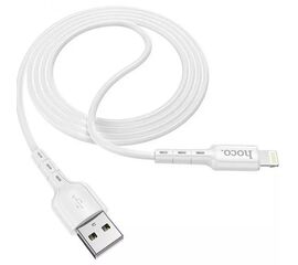USB კაბელი HOCO IOS LIGHTNING DU01 NOVEL CHARGING DATA CABLE FOR LIGHTNING  WHITE (6931474740069)iMart.ge