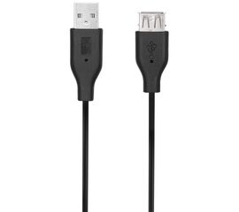 კაბელი 2E CABLE USB 2.0 (AM/AF), 1.8 M, BLACK 2E-W-3168iMart.ge