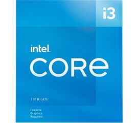 პროცესორი INTEL CPU CORE I3-10105F 4/8 3.7 GHZ, 6M, LGA1200, 65W, W/O GRAPHICS BOXiMart.ge