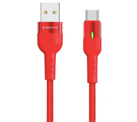 USB კაბელი BOROFONE BU17 MICRO RED 1.2 M iMart.ge
