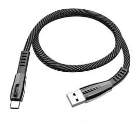 USB კაბელი HOCO U70 LIGHTNING DARK GRAY 1.2 MiMart.ge