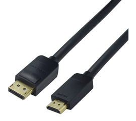 HDMI კაბელი VENTION HADBG  DP TO HDMI 1.5 M BLACKiMart.ge