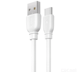 USB კაბელი REMAX SUJI PRO  2.4A DATA CABLE RC-138a TYPE-C- WHITEiMart.ge