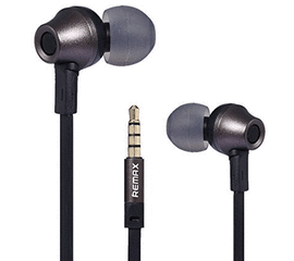 ყურსასმენი REMAX RM-610D EARPHONE BLACK/GREYiMart.ge