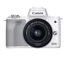 ფოტოაპარატი CANON EOS M50 EF-M 15-45 IS STM WHITEiMart.ge