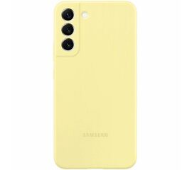 მობილური ტელეფონის ქეისი SAMSUNG GALAXY S22 PLUS SILICONE COVER BUTTER YELLOW (EF-PS906TYEGRU)iMart.ge