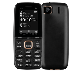 მობილური ტელეფონი 2E S180 DUAL SIM BLACK/GOLDiMart.ge
