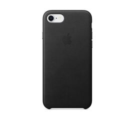 მობილური ტელეფონის ქეისი Apple iPhone 8 / 7 Leather Case - Black (MQH92ZM/A)iMart.ge