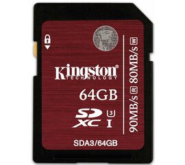 მეხსიერების ბარათი Kingston SDA3/64GBiMart.ge