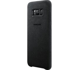 მობილური ტელეფონის ქეისი Samsung Galaxy S8+ Alcantara Cover Dark Gray (EF-XG955ASEGRU)iMart.ge