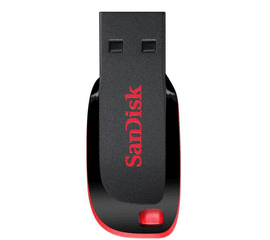USB ფლეშ მეხსიერების ბარათი SANDISK CRUZER BLADE 32GB SDCZ50-032G-B35iMart.ge