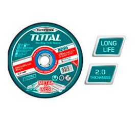 ლითონის საჭრელი დისკო TOTAL TAC2212306 (2x230მმ)iMart.ge