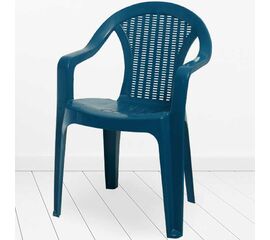 პლასტმასის სკამი MEGA CT010 მუქი ლურჯიiMart.ge