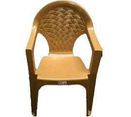 პლასტმასის სკამი PALMIYE PLASTIC CHAIR ხისფერიiMart.ge