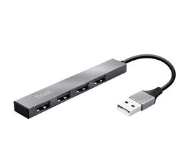 USB ჰაბი TRUST HALYX 4-PORT MINI USB HUBiMart.ge