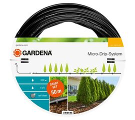 წვეთოვანი შლანგი მიწისზედა GARDENA L MDS START SET PLANT ROWS LiMart.ge