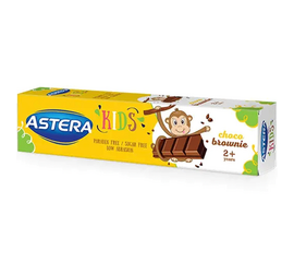 საბავშვო კბილის პასტა შოკოლადის გემოთი ASTERA KIDS 0612 (2+, 50 მლ)iMart.ge