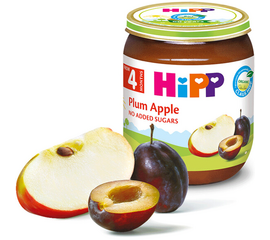 HIPP-ის ხილფაფა ვაშლი და ქლიავი (4 თვიდან, 125 გრ)iMart.ge