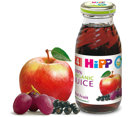 HIPP-ის წითელი ხილის წვენი (4 თვიდან, 200 მლ)iMart.ge