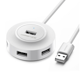USB ჰაბი UGREEN (20270) USB 4 PORTS WHITEiMart.ge