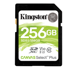 მეხსიერების ბარათი KINGSTON FLASH CARD 256GB SDHC (SDG3/256GB)iMart.ge