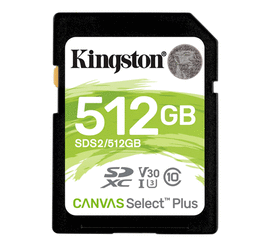 მეხსიერების ბარათი KINGSTON FLASH CARD 512GB SDXC  (SDS2/512GB)iMart.ge