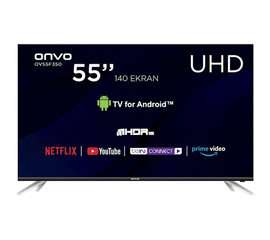 ტელევიზორი ONVO OV55F350 ULTRA HD ANDROID SMART LED TV (55", 3840 x 2160)iMart.ge