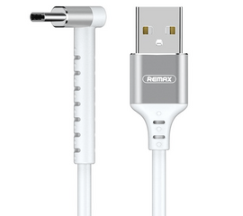 USB კაბელი REMAX JOY SERIES 2 IN 1 DATA CABLE & PHONE HOLDER RC-100A WHITEiMart.ge