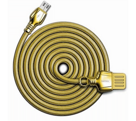USB კაბელი REMAX KING DATA CABLE FOR MICRO RC-063M GOLDiMart.ge