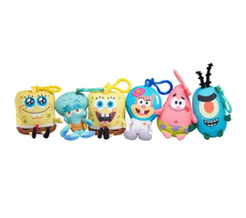 სპანჯბობის გმირები SPONGE BOB EU690400 TOY KEYCHAIN MINI KEY PLUSHiMart.ge