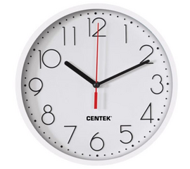 კედლის საათი CENTEK CT-7105 WHITEiMart.ge