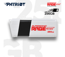 USB ფლეშ მეხსიერება PATRIOT SUPERSONIC RAGE PRIME 256GBiMart.ge