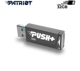USB ფლეშ მეხსიერება PATRIOT PUSH+ 32GBiMart.ge
