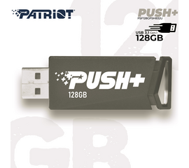 USB ფლეშ მეხსიერება PATRIOT PUSH+ 128GBiMart.ge