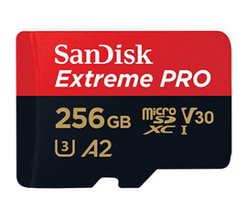 მეხსიერების ბარათი (ჩიპი) SANDISK EXTREME PRO MICRO SDXC UHS-I V30 256GBiMart.ge