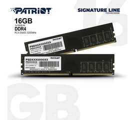 ოპერატიული მეხსიერება PATRIOT SL 16GB DDR4 3200MHZiMart.ge