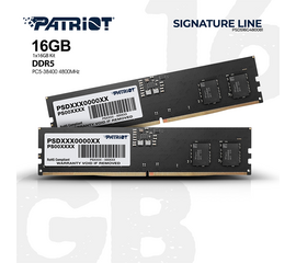 ოპერატიული მეხსიერება PATRIOT SL 16GB DDR5 4800MHZiMart.ge