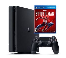 სათამაშო კონსოლი Playstation 4 Console 500GB Slim with Spider-ManiMart.ge