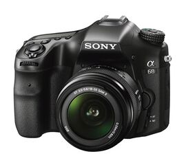 ციფრული ფოტოაპარატი Sony Alpha ILCA-68K Black + Lens EF-S 18-55 SAM IIiMart.ge