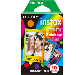 ფოტოფირი FUJIFILM INSTAX MINI RAINBOW FILM (10X1)iMart.ge