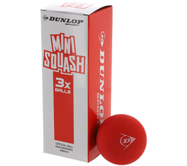 სქვოშის ბურთები SQUASH BALL DUNLOP FUN MINI RED (3 ც)iMart.ge