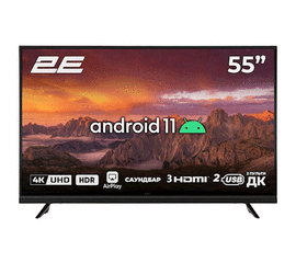 SMART ტელევიზორი 2E 2E-55A06L (55", 3840x2160)iMart.ge