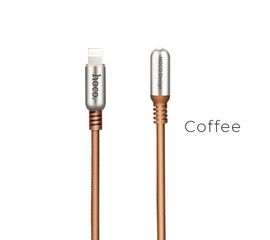 USB კაბელი HOCO U17 Capsule USB Lightning Charging Cable CoffeeiMart.ge