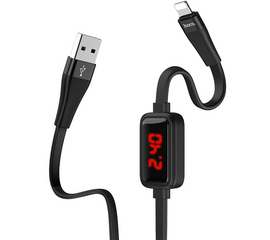 USB კაბელი HOCO S4 CHARGING DATA CABLE WITH TIMING DISPLAY FOR LIGHTNINGiMart.ge