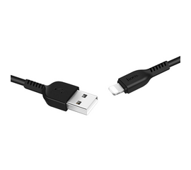 USB კაბელი HOCO X20 FLASH LIGHTNING CABLE (2 M) BLACK/WHITEiMart.ge