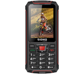 მობილური ტელეფონი SIGMA MOBILE X-TREME  PR68 BLACK-REDiMart.ge