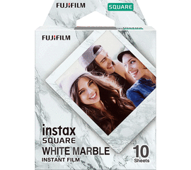 ფოტოფირი INSTAX SQUARE WHITE MARBEL FILM (10X1)iMart.ge