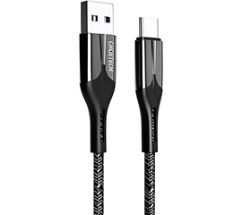 USB კაბელი CHOETECH XAC0013 USB-A TO TYPE-C 5A NYLON BRAID CABLE 1.2 MiMart.ge